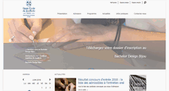 Desktop Screenshot of ecole-privee-bjop.com